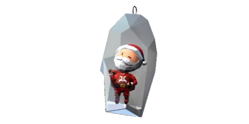Charm Santa Globe