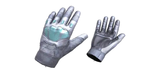 Gloves White Camo