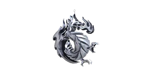 Charm Fireborn Silver