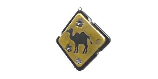 Charm Camel Sign