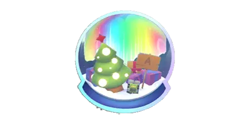 Sticker Snow Dome Reflex