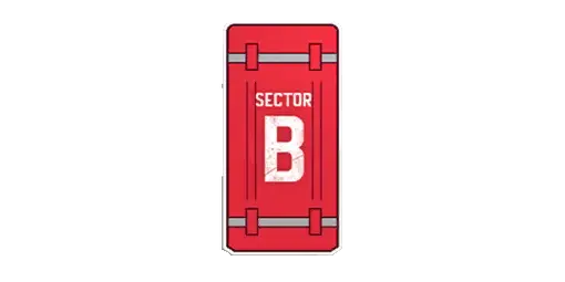 Sticker Sector B