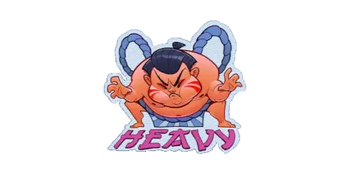 Sticker Rikishi Color