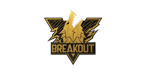 Sticker Breakout Gold