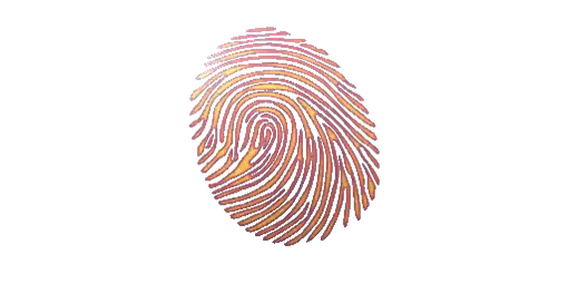 Sticker Fingerprint Color