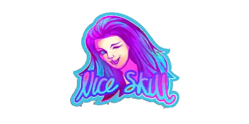 Sticker Nice Skill Swap