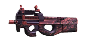 P90 Dragon Flame