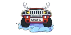 Sticker Rudolf