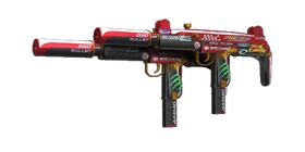 Akimbo Uzi Overdrive Red
