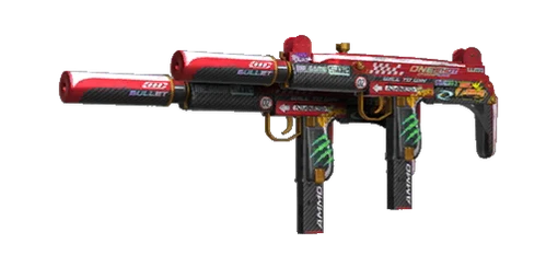 Akimbo Uzi Overdrive Red