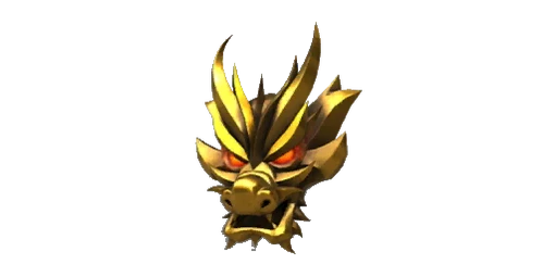 Charm Golden Dragon