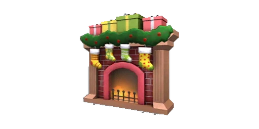 Charm Christmas Fireplace