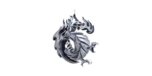 Charm Fireborn Silver