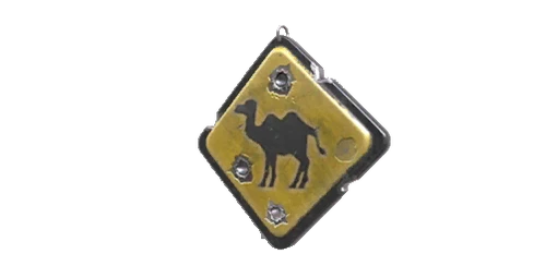 Charm Camel Sign