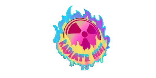 Sticker Radiate Heat