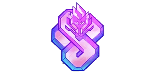 Sticker Neon Dragon Swap