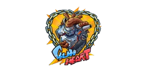 Sticker Gun Heart Swap