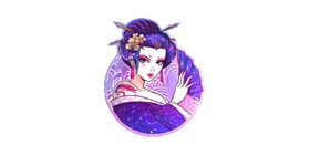 Sticker Orchid Shine