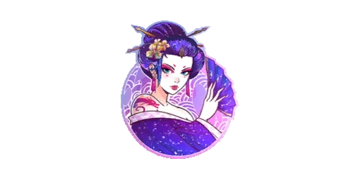 Sticker Orchid Shine