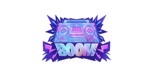 Sticker Boom Box
