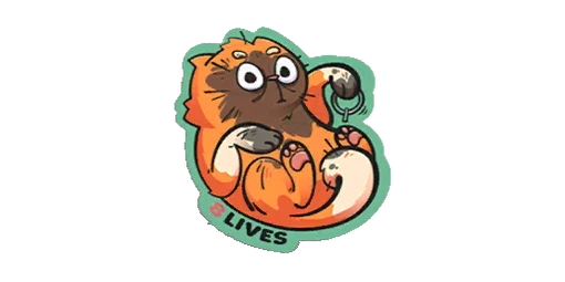Sticker 9 Lives Swap