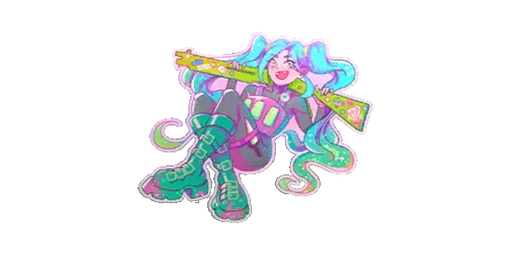 Sticker Candy Core Shine