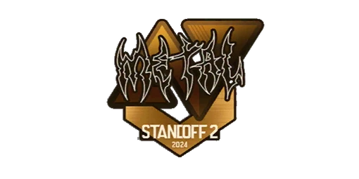 Sticker Metal Major 2024