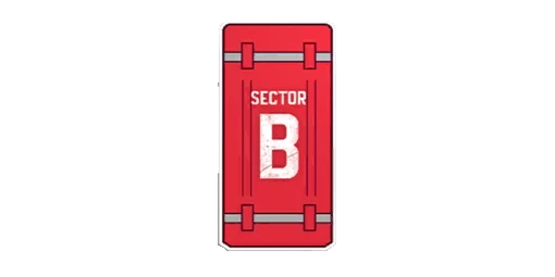 Sticker Sector B