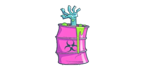 Sticker Drowned Color