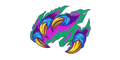 Sticker Talon Stab Color