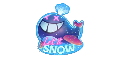 Sticker Let It Snow! Swap