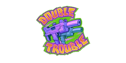 Sticker Double Trouble Color