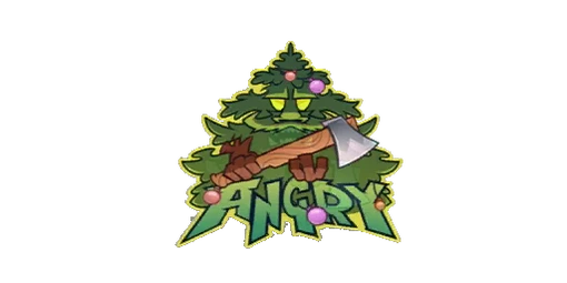 Sticker Angry Tree Swap