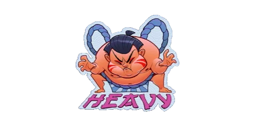 Sticker Rikishi Color