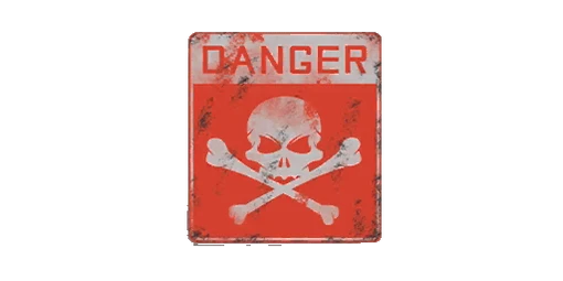 Sticker Danger