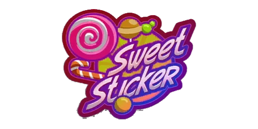 Sticker Candy Cane