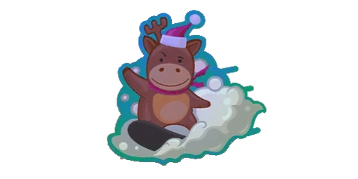 Sticker Winter Sport