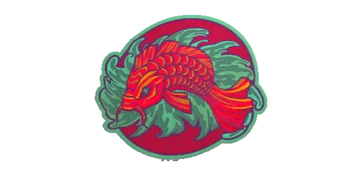 Sticker Koi