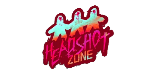 Sticker Headshot Zone