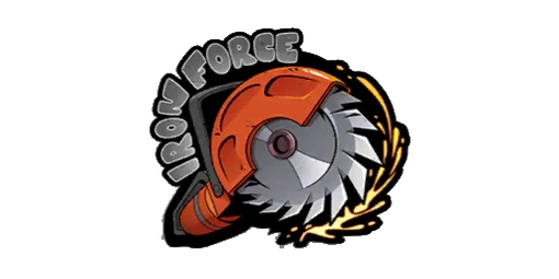 Sticker Iron Force
