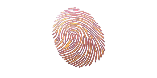 Sticker Fingerprint Color