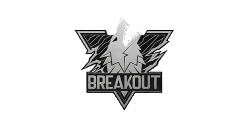 Sticker Breakout Silver