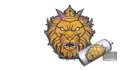 Graffiti Lion Lord